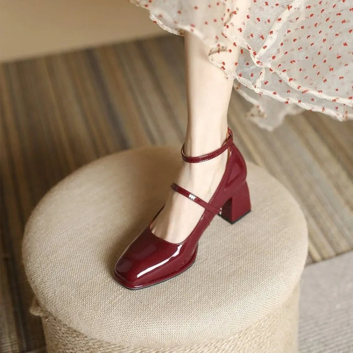 Agnès Paris | Escarpins Bride Cheville Vernis Charlotte
