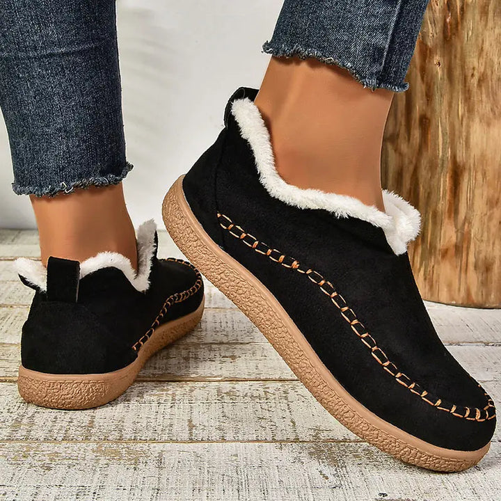 Agnès Paris | Mocassins Fourrés Col Douillet Brigitte