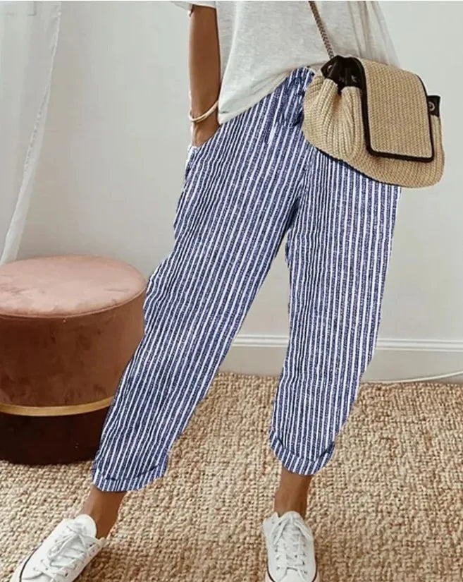 Agnès Paris | Short Décontracté Léger Taille Élastique Léa