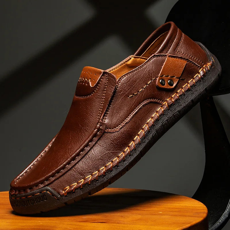 Agnès Paris | MOCASSINS EN CUIR POUR HOMME CLASSIQUES