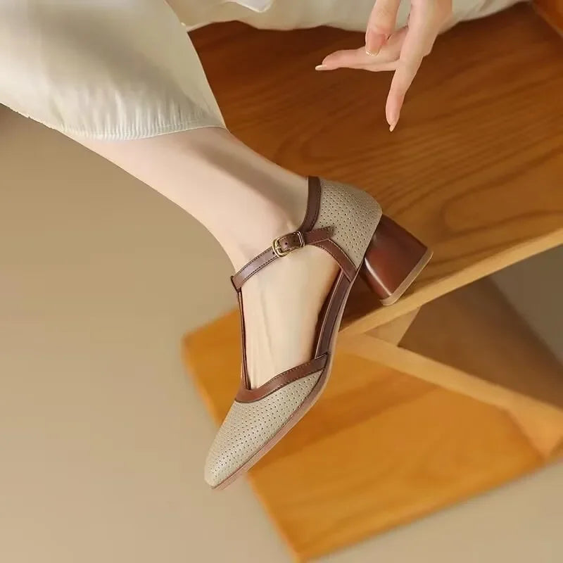 Agnès Paris | Chaussures orthopédiques à talon moyen Catarina