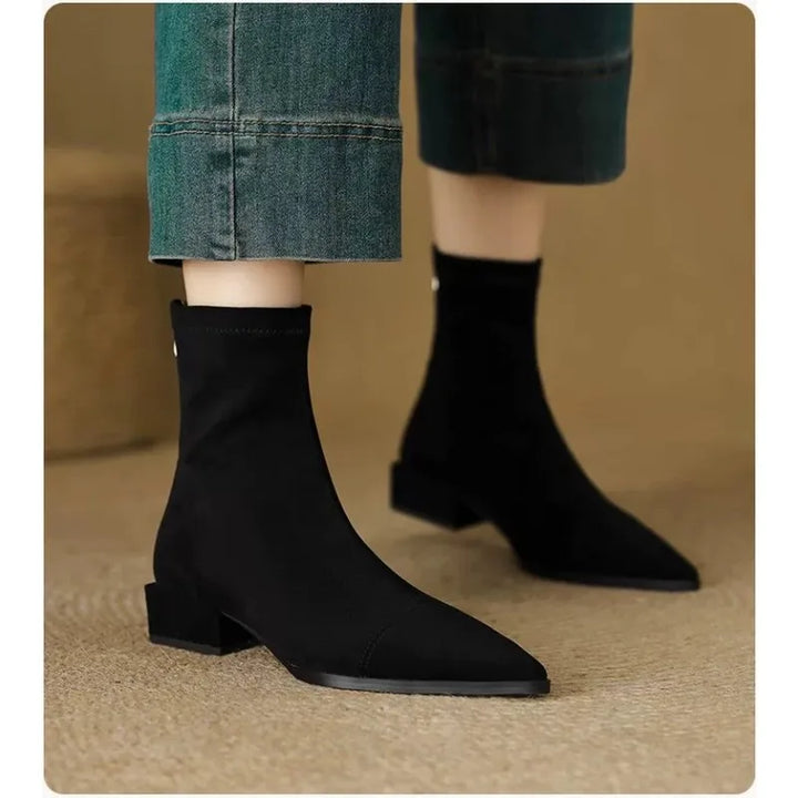 Agnès Paris | Bottines Confort à Talon Bloc Anouk