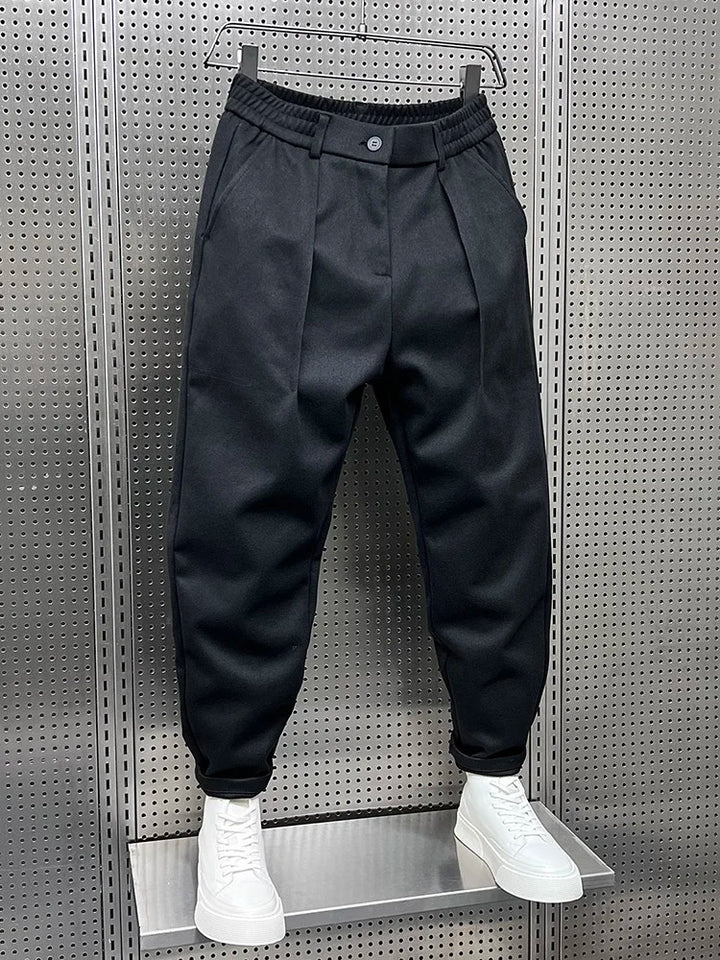 Agnès Paris | PANTALONS TAPERED TEXTURÉS