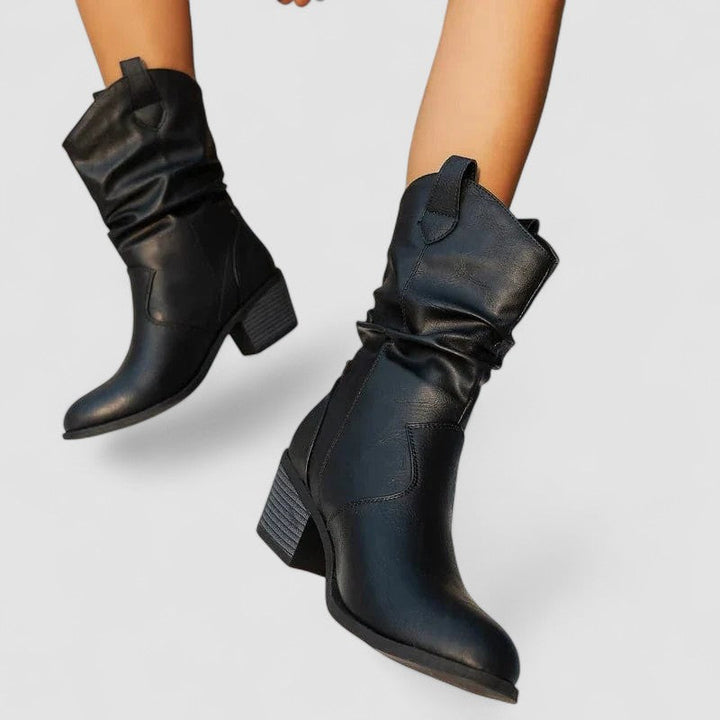 Agnès Paris | Bottes en cuir orthopédique Vivian