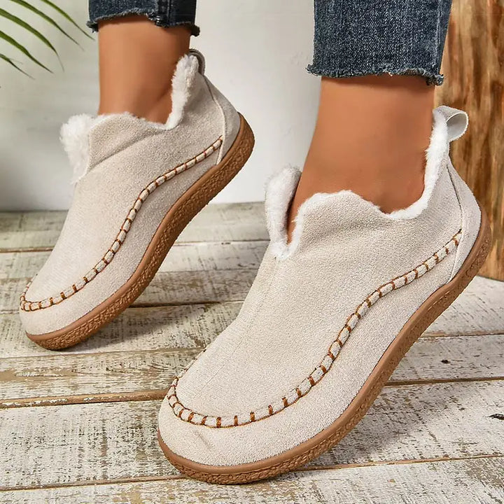 Agnès Paris | Mocassins Fourrés Col Douillet Brigitte