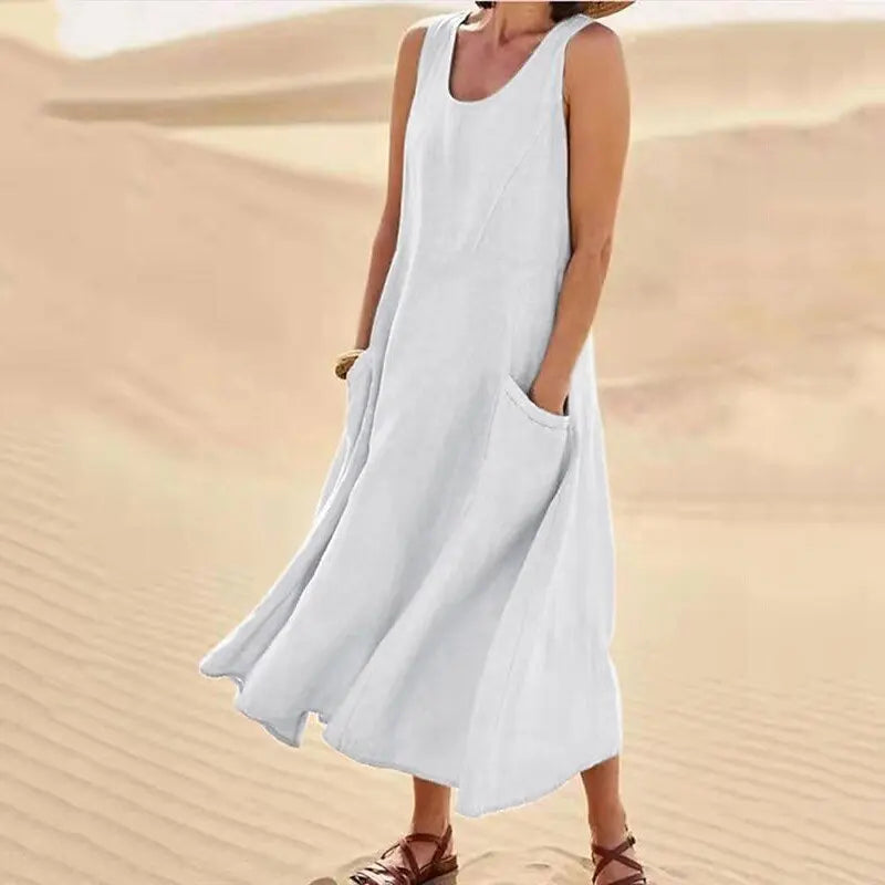 Agnès Paris | Robe Maxi Confort Naturel Chloé