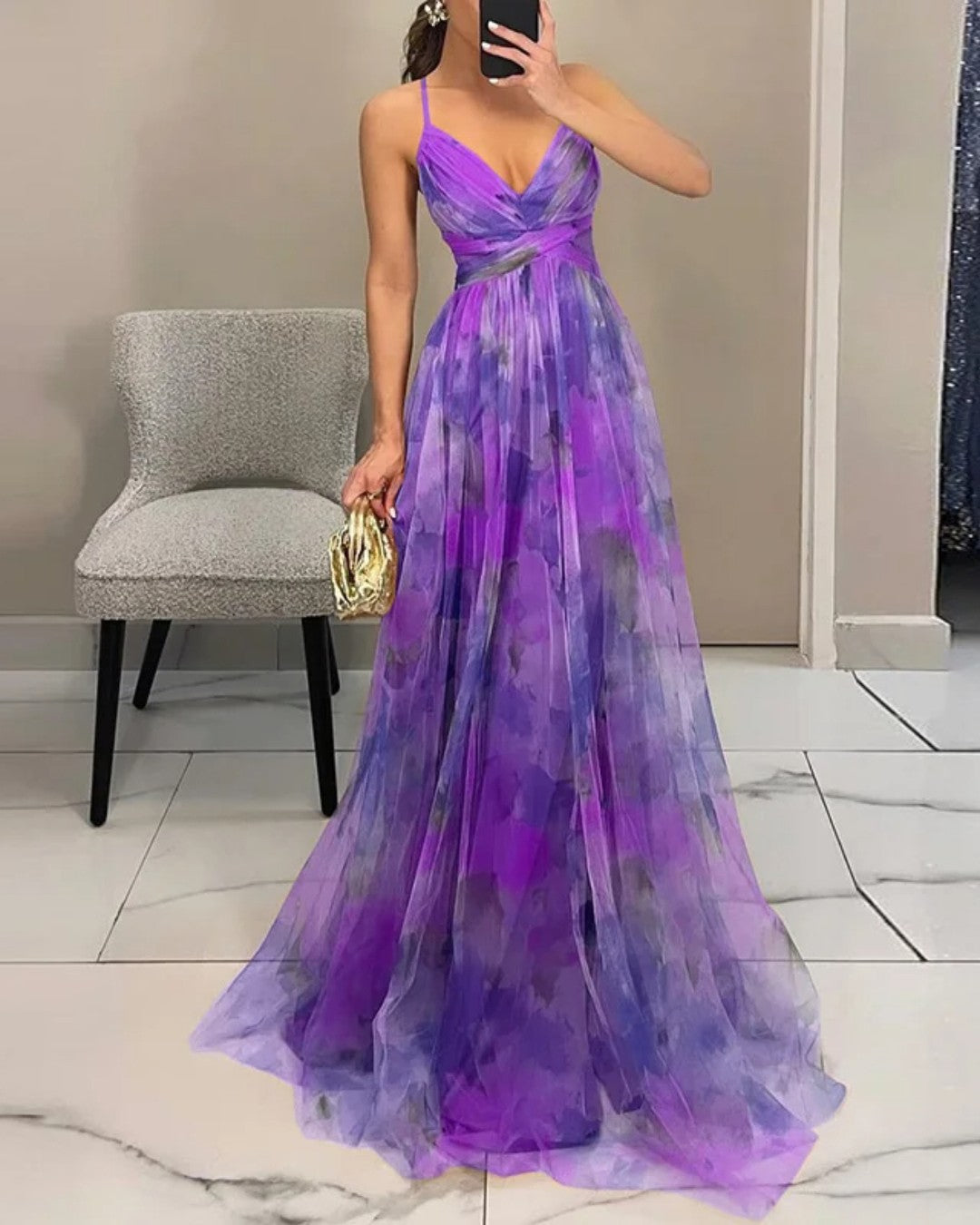 Agnès Paris | Robe Maxi Élégance Florale