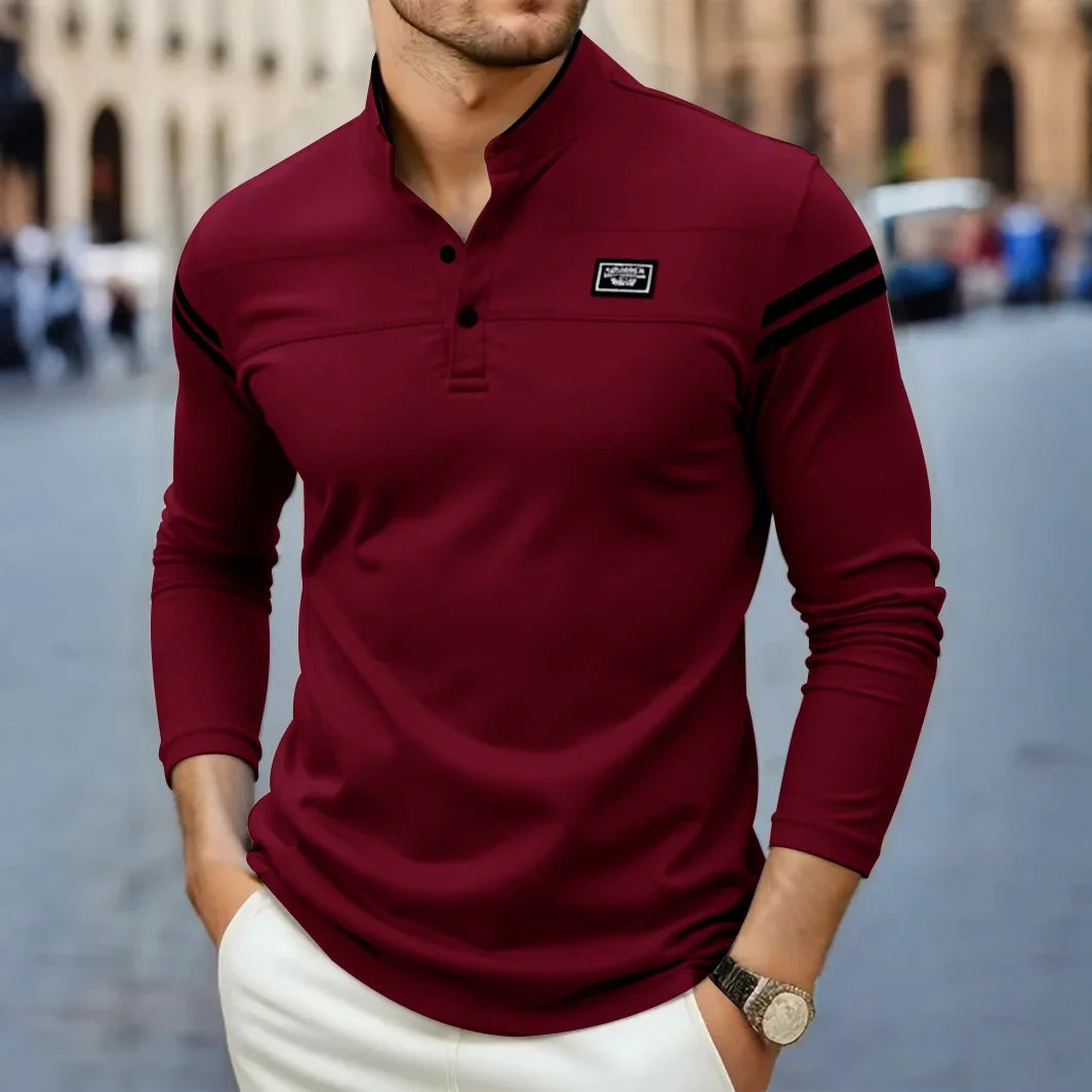 Agnès Paris | T-SHIRT À MANCHES LONGUES MODERNE POUR HOMME