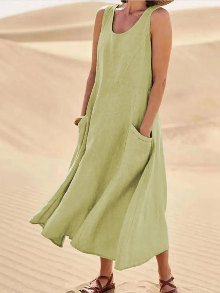 Agnès Paris | Robe Maxi Confort Naturel Chloé