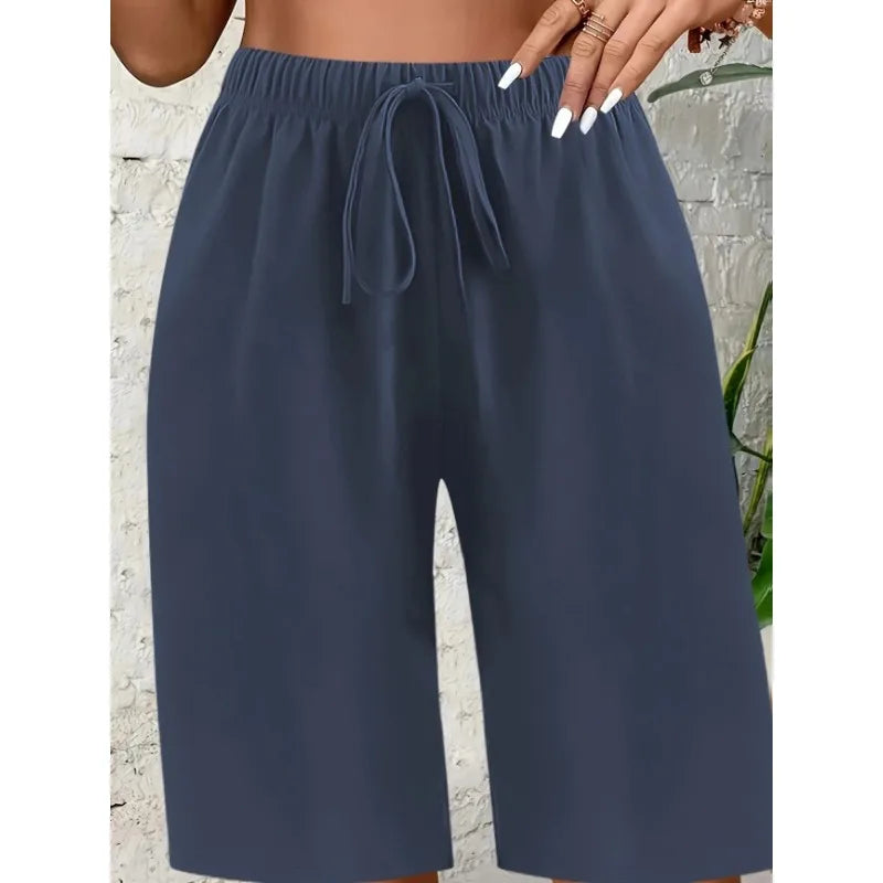 Agnès Paris | Short Taille Élastique Décontracté Lina