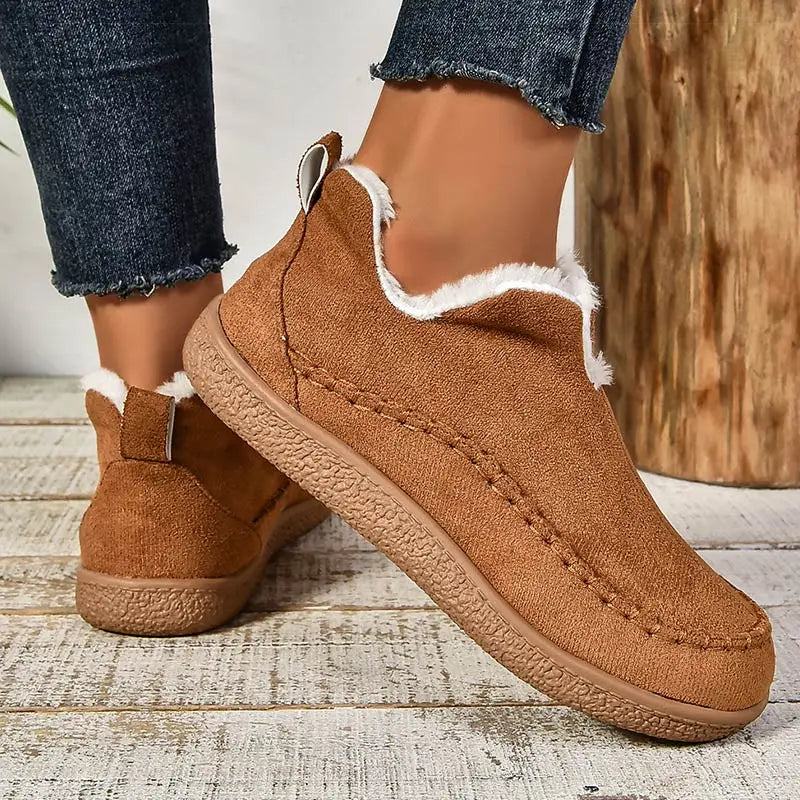 Agnès Paris | Mocassins Fourrés Col Douillet Brigitte
