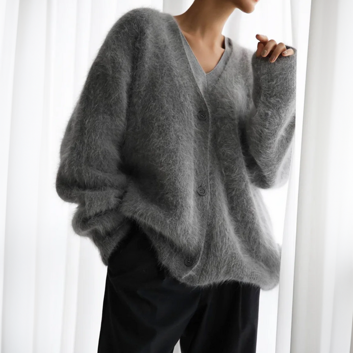 Agnès Paris | Cardigan Mohair Duveteux Élise
