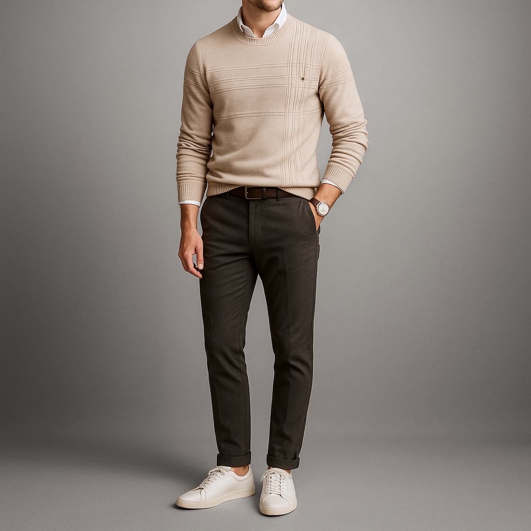 Agnès Paris | PULL CLASSIQUE ET ÉLÉGANT POUR HOMME
