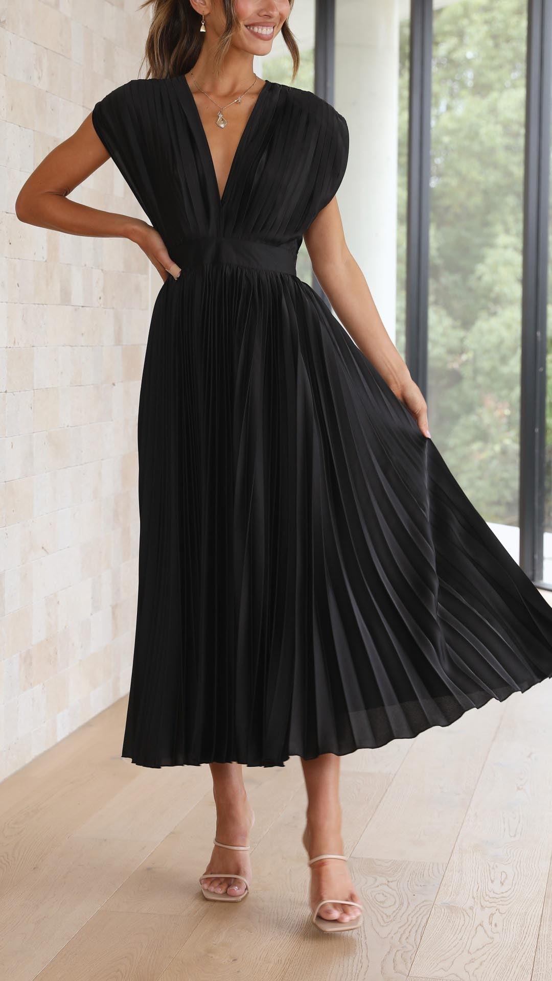 Agnès Paris | Robe Élégante en Plis