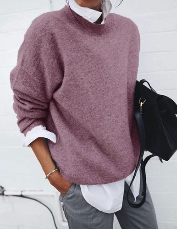 Agnès Paris | Pull Col Montant Maille Fine Nicole