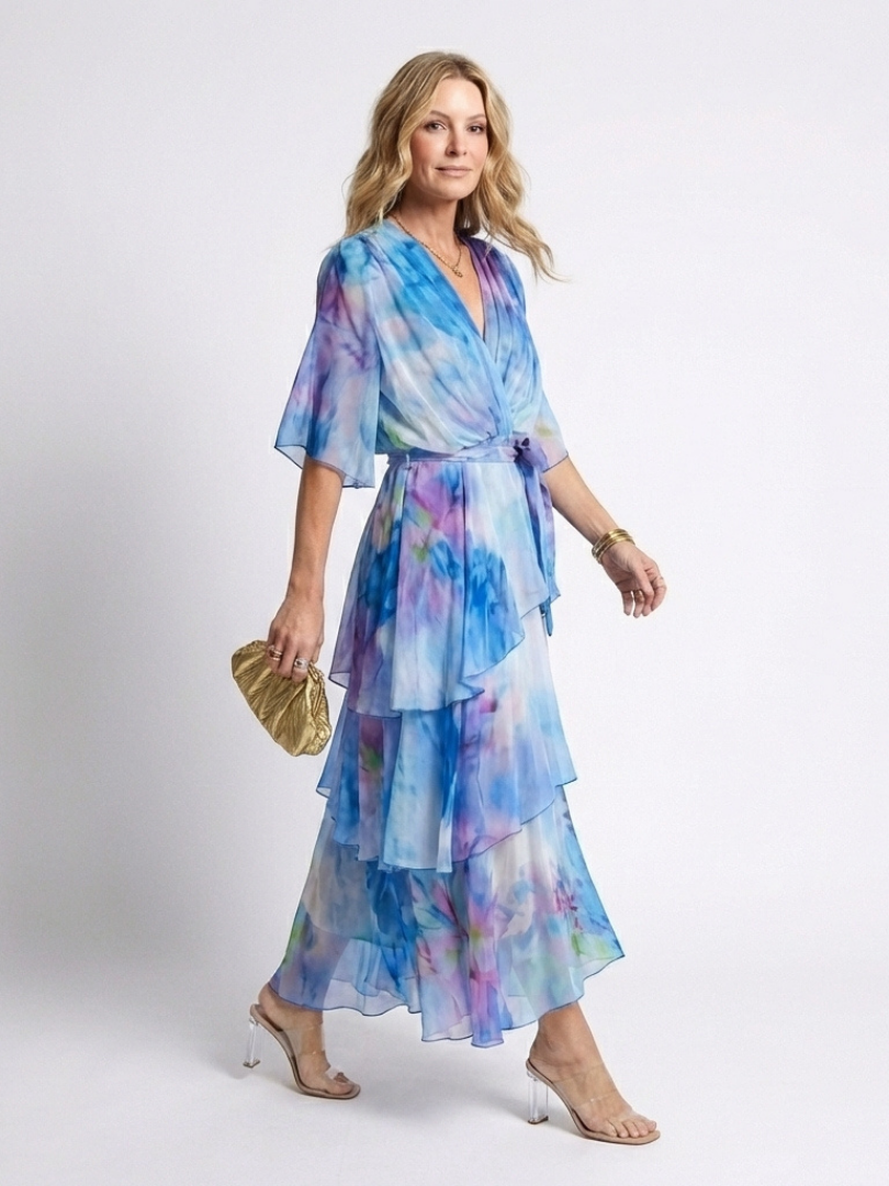 Agnès Paris | Robe maxi à décolleté Calista