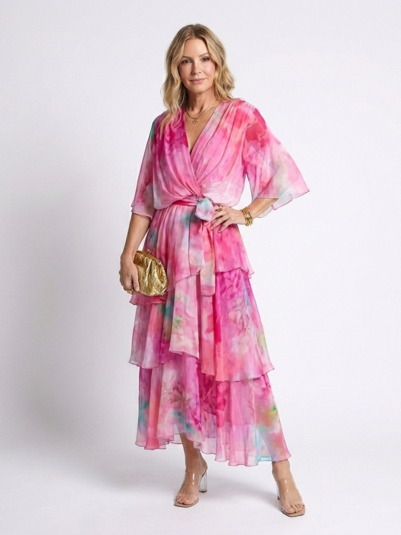 Agnès Paris | Robe maxi à décolleté Calista