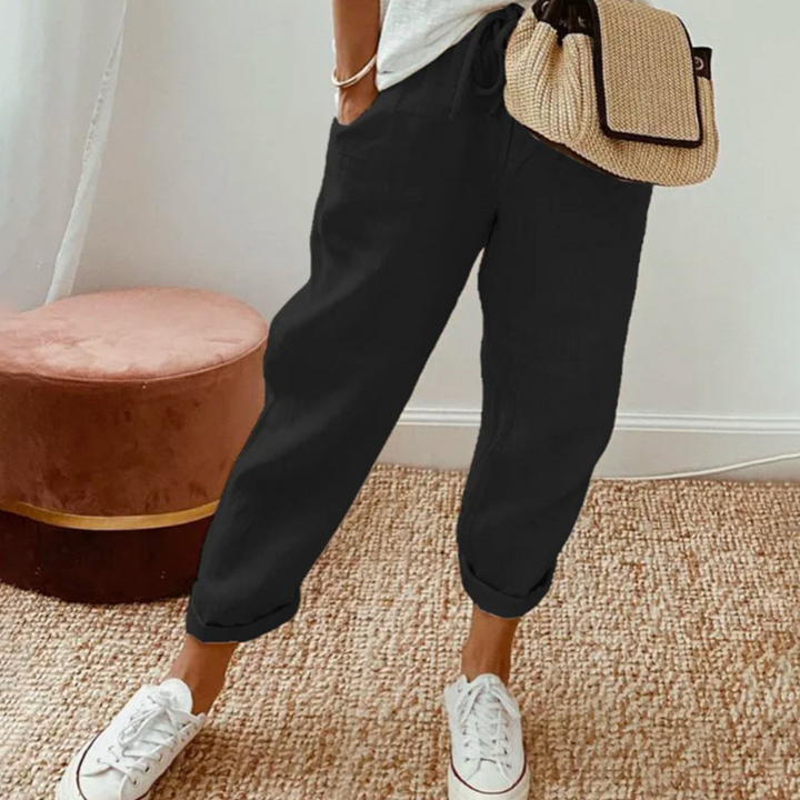 Agnès Paris | Pantalon élégant coton