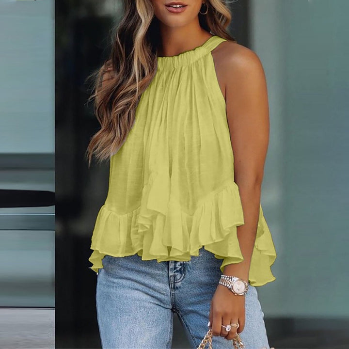 Agnès Paris | Blouse à volants texturée Karianne