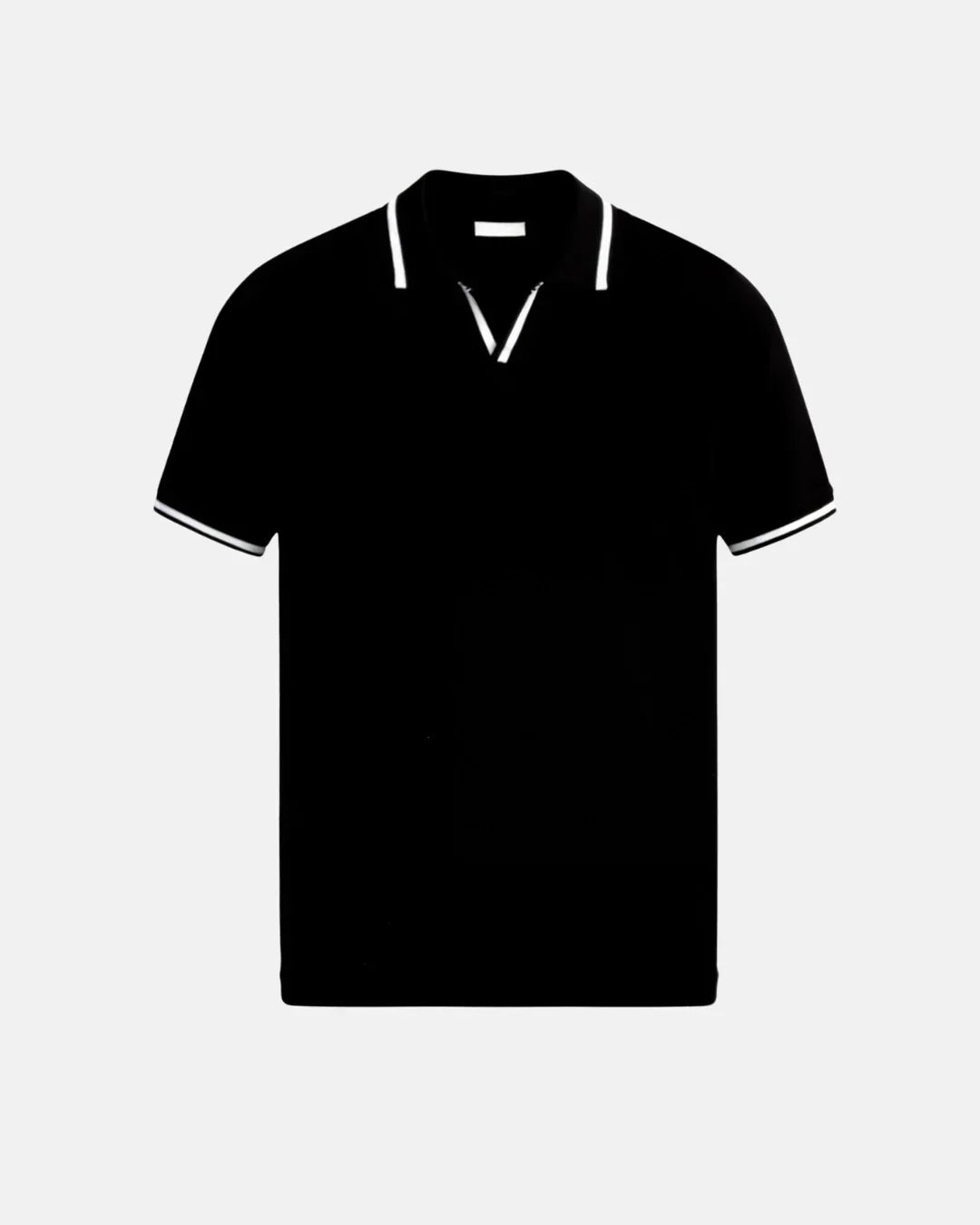 Agnès Paris | POLO SUR MESURE EN PIQUÉ AVEC DÉTAILS CONTRASTANTS