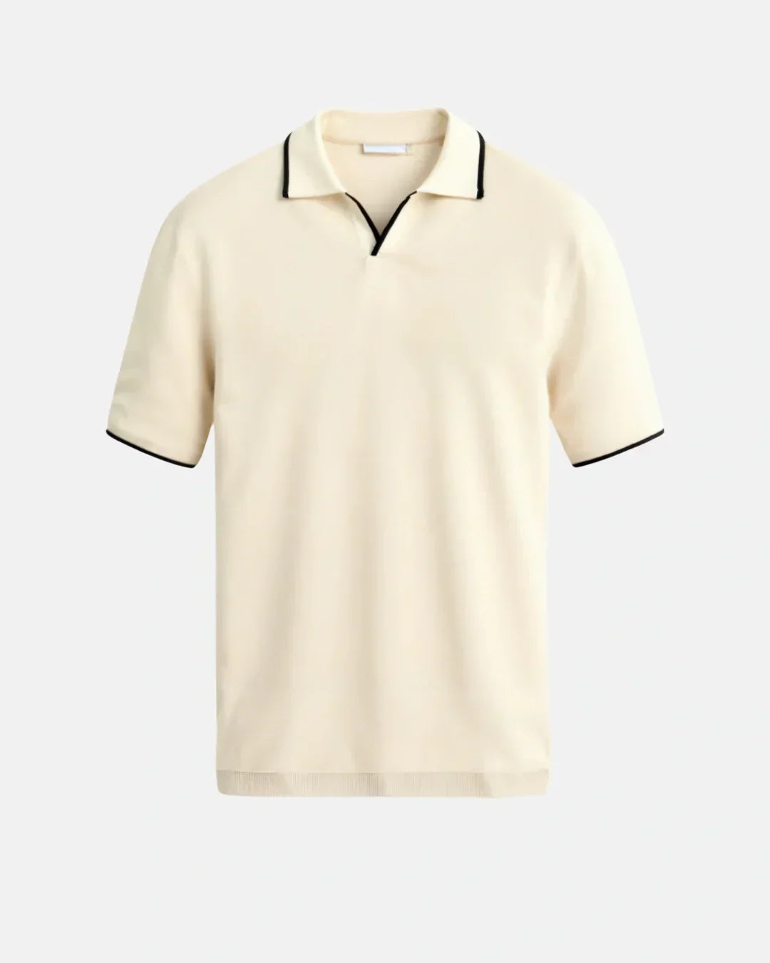 Agnès Paris | POLO SUR MESURE EN PIQUÉ AVEC DÉTAILS CONTRASTANTS