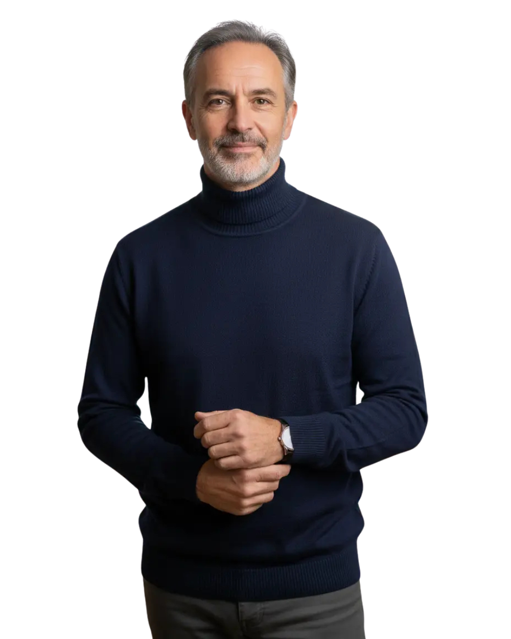 Agnès Paris | PULL EN MAILLE À COL ROULÉ POUR HOMME