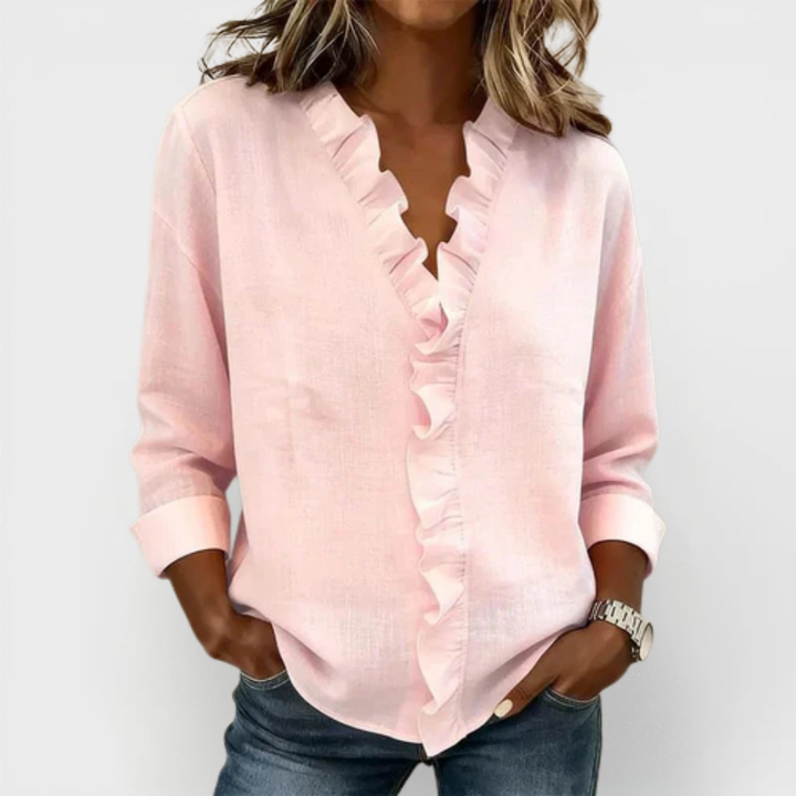 Agnès Paris | Blouse à Volants Susan