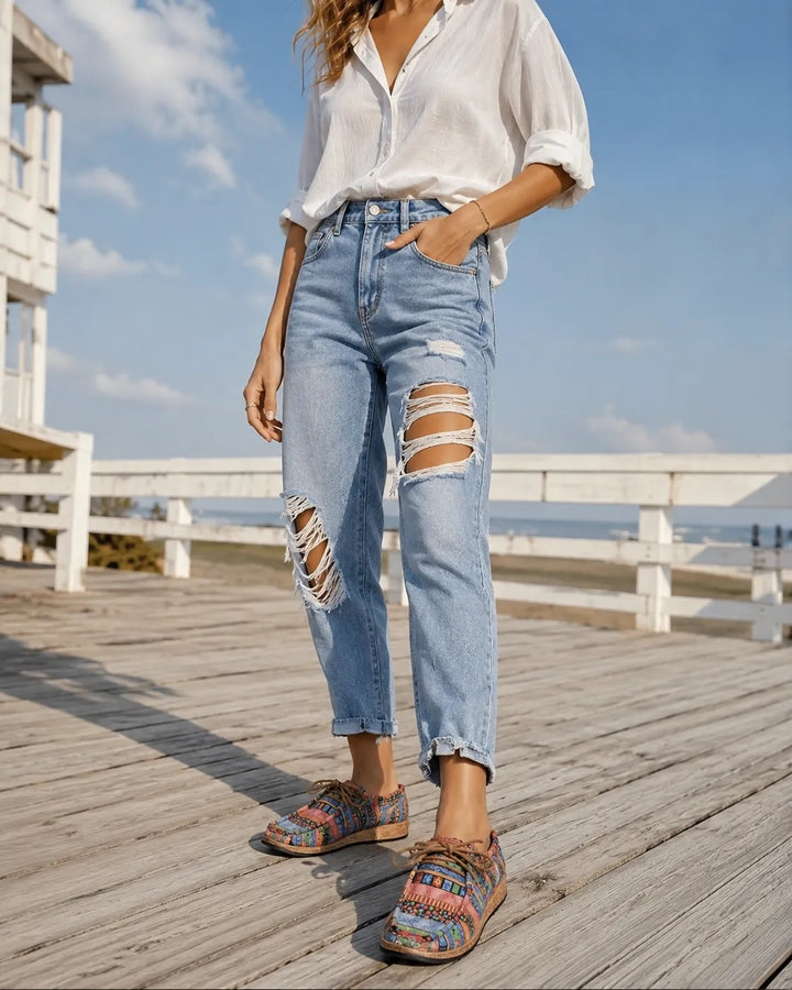 Agnès Paris | Mocassins Bohèmes Rembourrés Sylvie