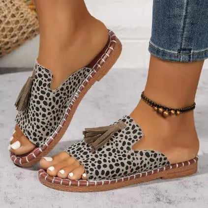 Agnès Paris | Sandales Bohèmes À Pompons Nathalie