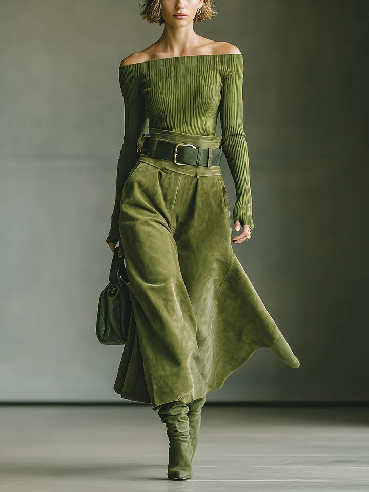 Agnès Paris | Ensemble Chic Épaules Nues Lola