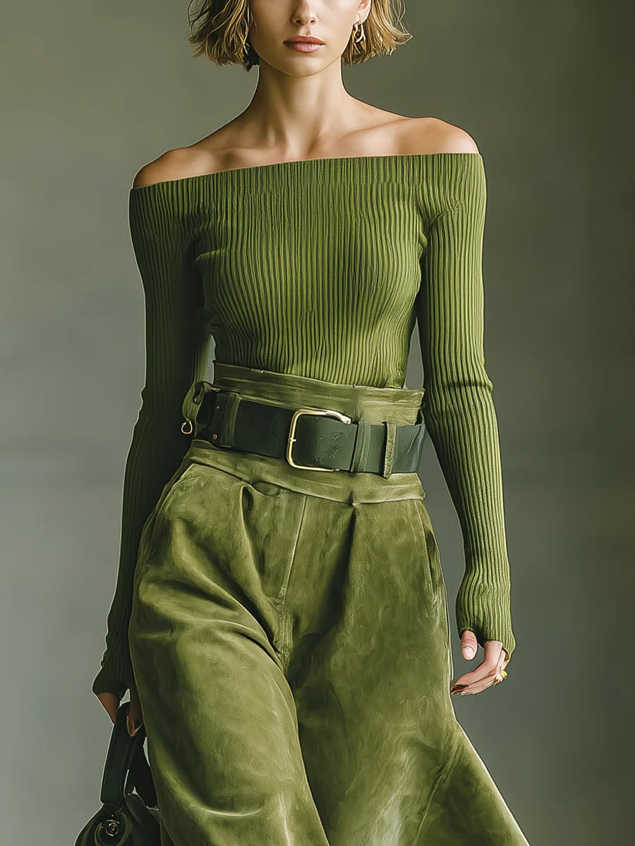 Agnès Paris | Ensemble Chic Épaules Nues Lola