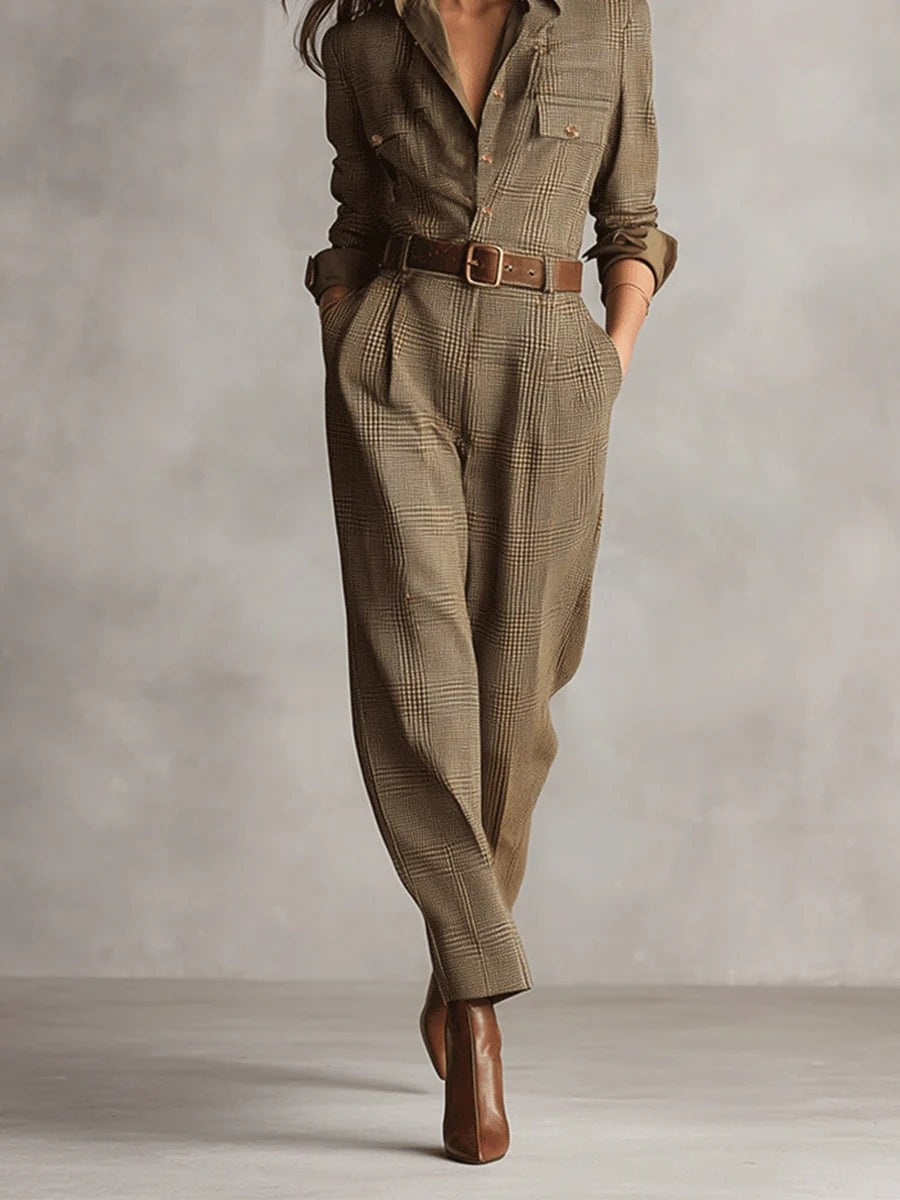 Agnès Paris | Ensemble Élégante Chic Marine