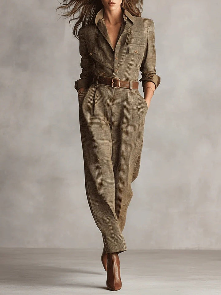 Agnès Paris | Ensemble Élégante Chic Marine
