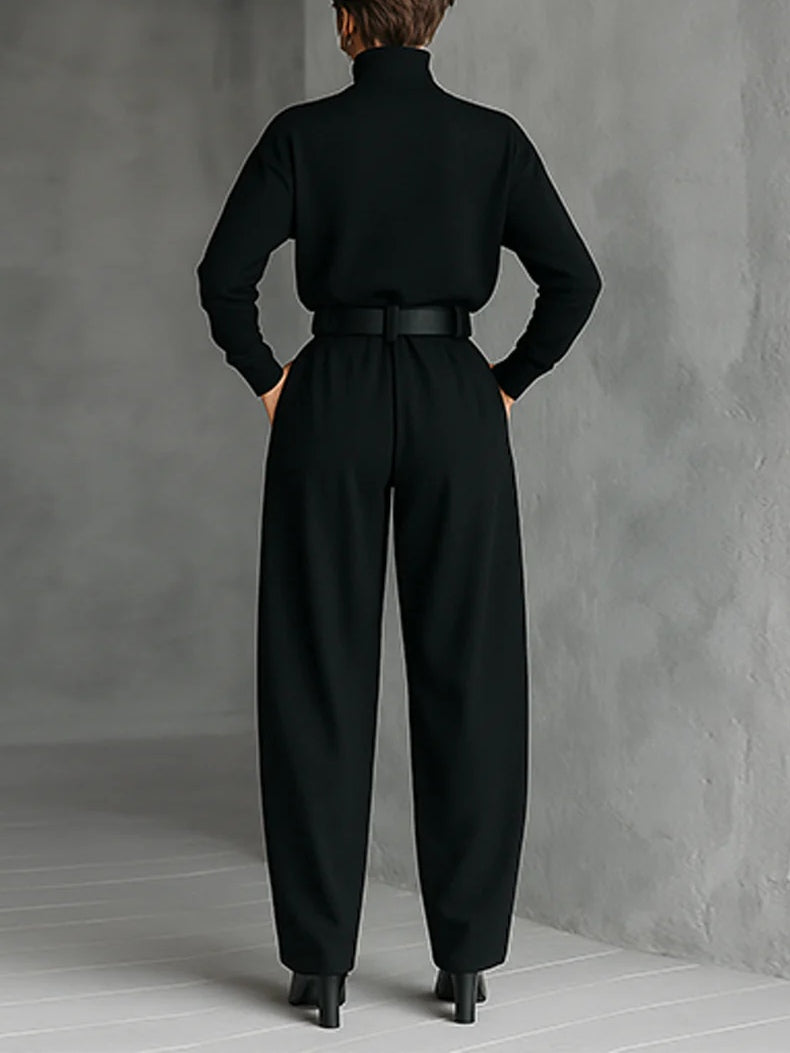 Agnès Paris | Ensemble Col Roulé et Pantalon Droit Cyrielle