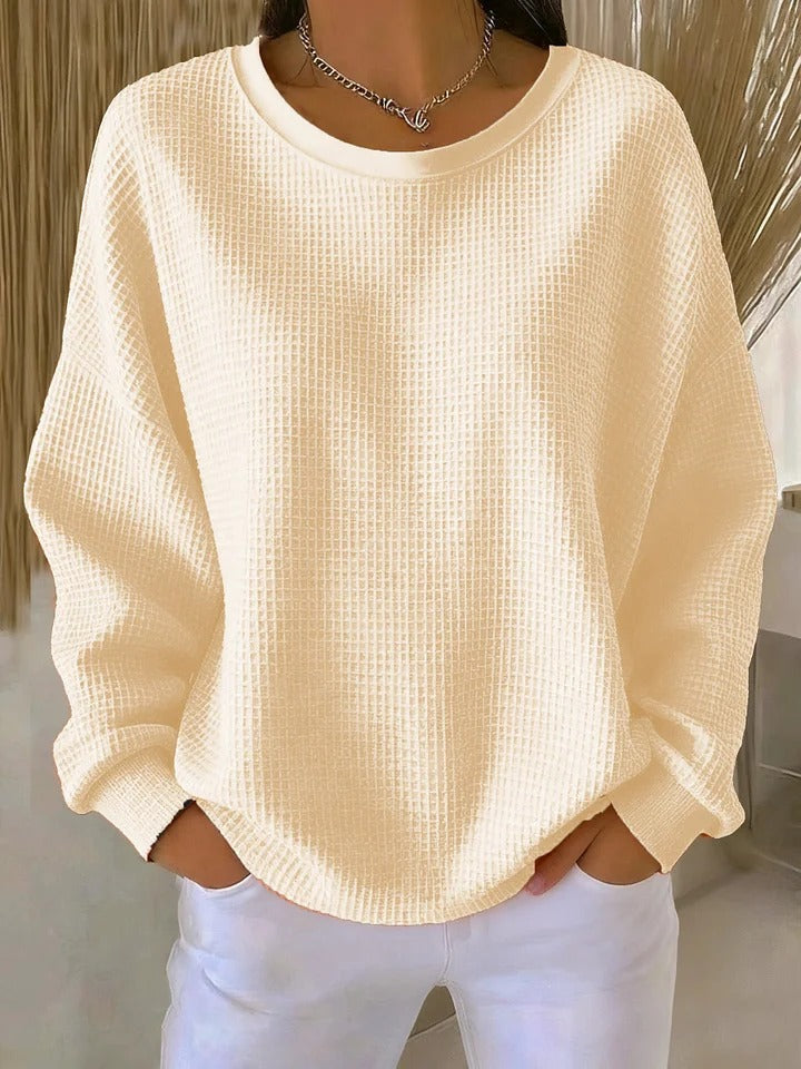 Agnès Paris | Pull Gaufré Oversize Pauline