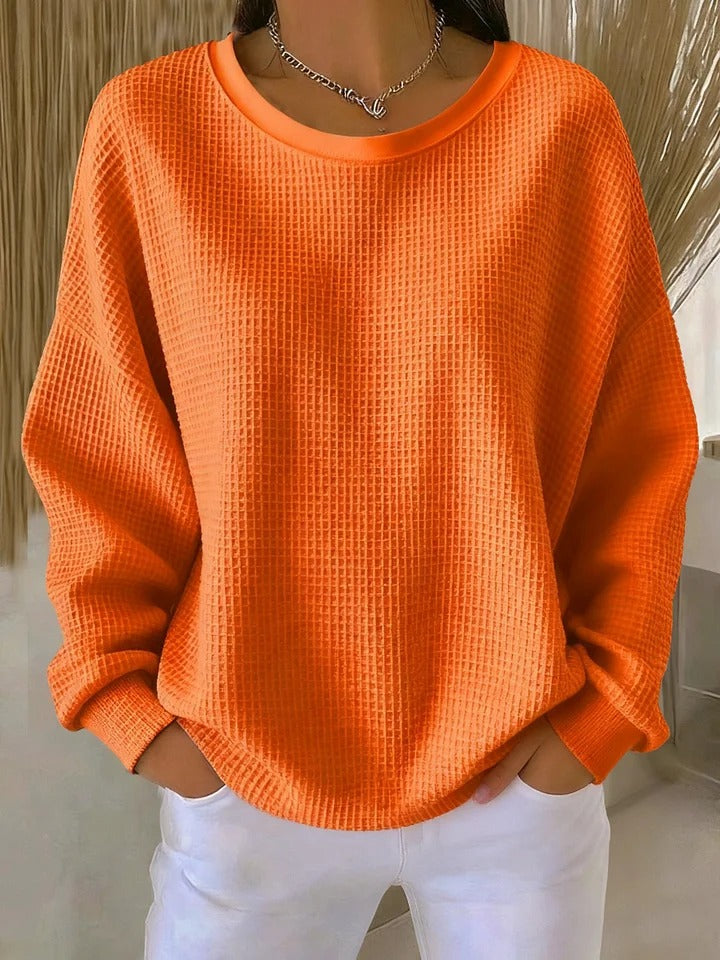 Agnès Paris | Pull Gaufré Oversize Pauline