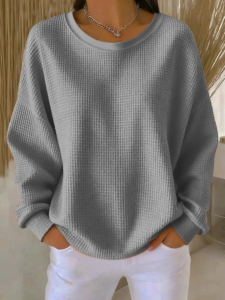 Agnès Paris | Pull Gaufré Oversize Pauline