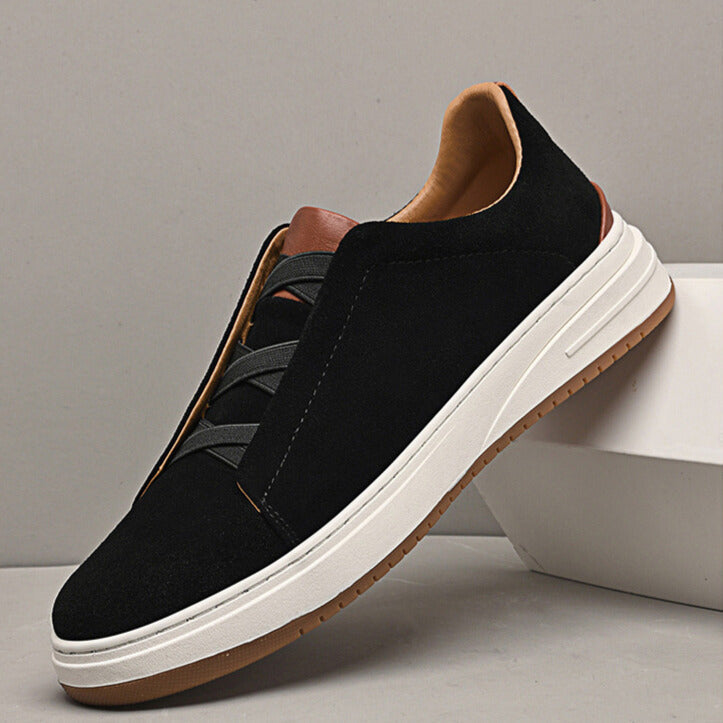Agnès Paris | CHAUSSURES SANS LACETS EN DAIM POUR HOMME
