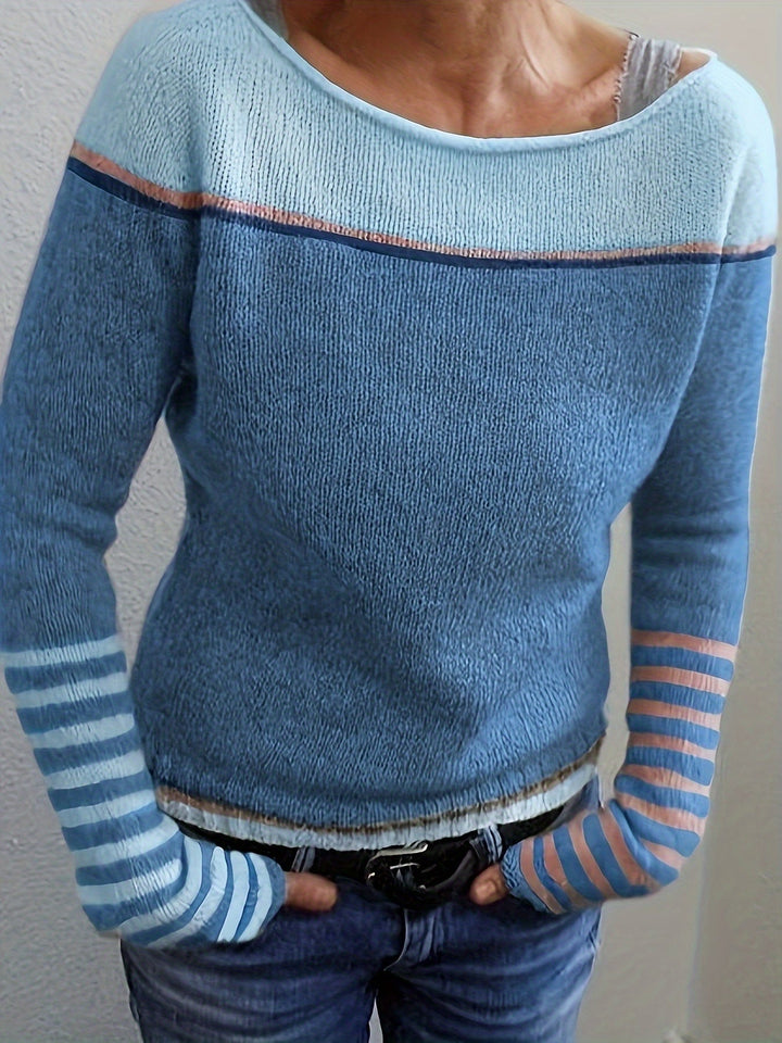 Agnès Paris | Pull Col Bateau Rayé Aveline