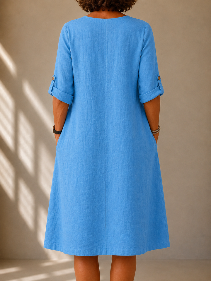 Agnès Paris | Robe Décontractée Col V Claire