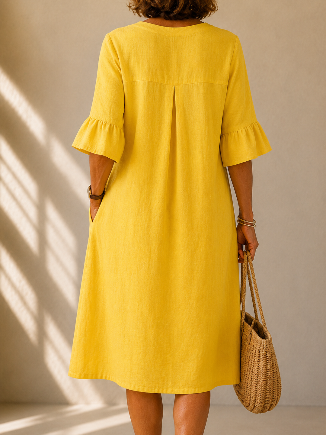 Agnès Paris | Robe Boutonnée Ample Aveline