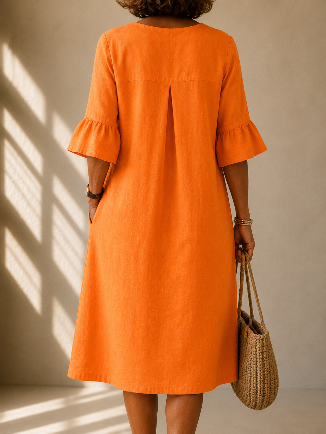 Agnès Paris | Robe Boutonnée Col V Mathilde