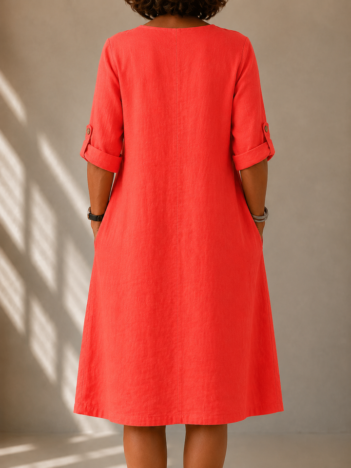 Agnès Paris | Robe Fluide Coupe Droite Margot
