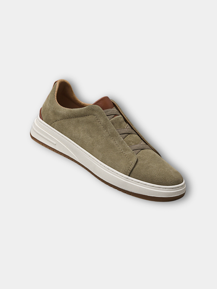 Agnès Paris | CHAUSSURES SANS LACETS EN DAIM POUR HOMME