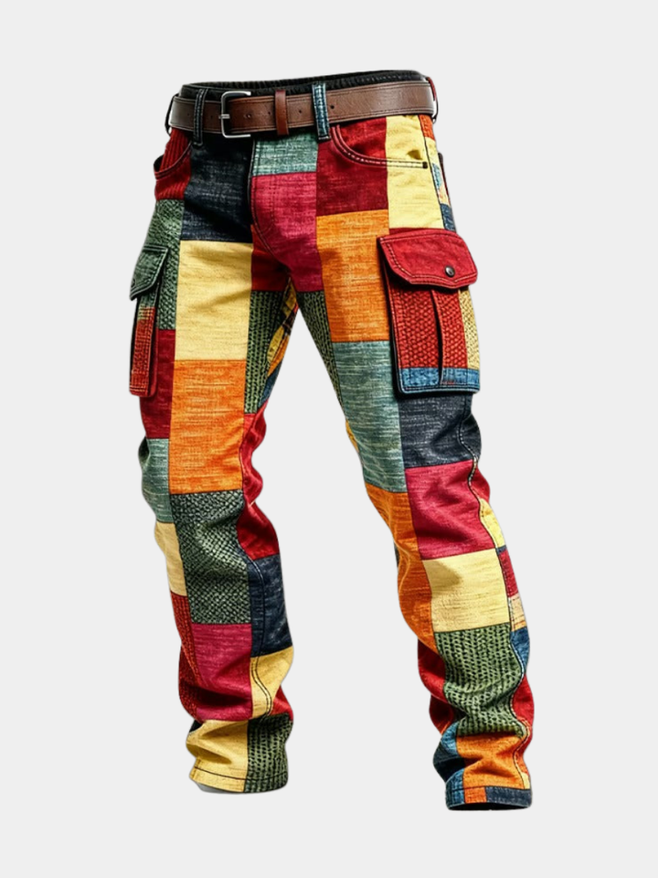 Agnès Paris | PANTALON PATCHWORK DE CARGO