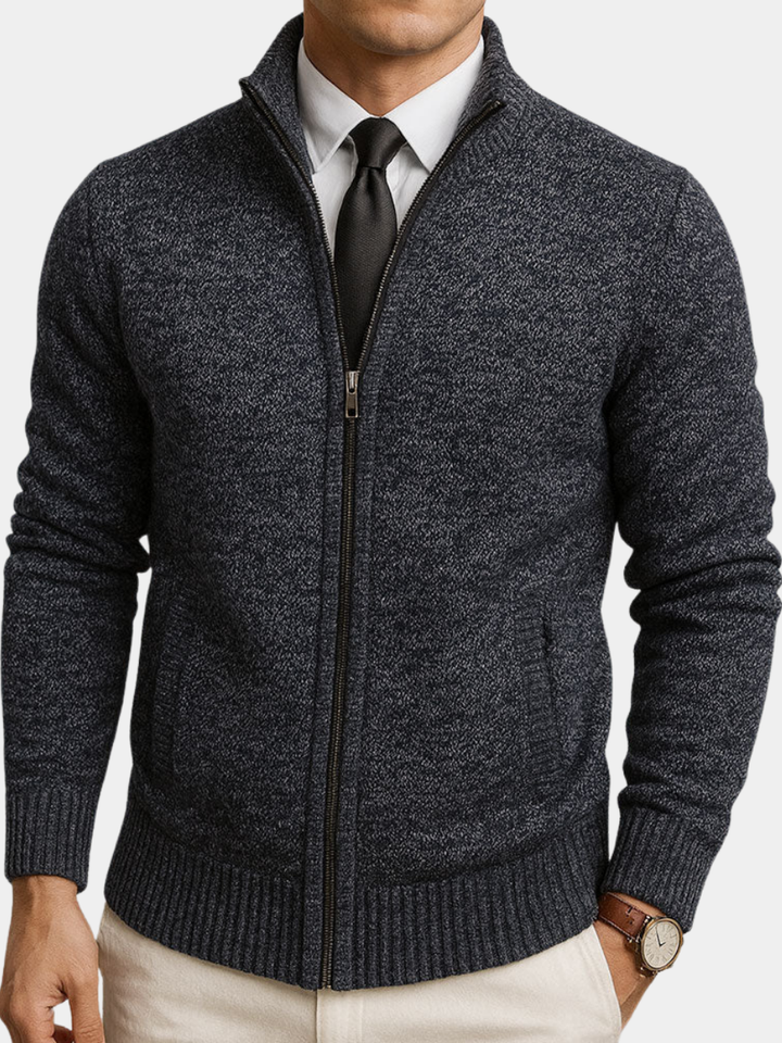 Agnès Paris | Cardigan Zippé Col Montant Henri