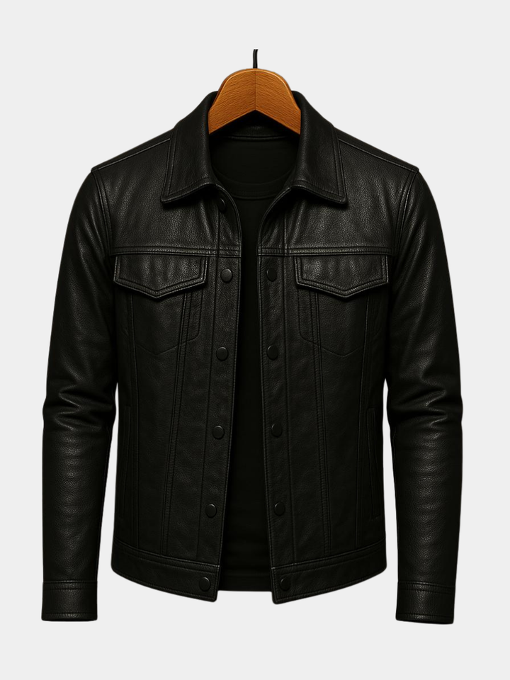 Agnès Paris | VESTE EN CUIR MODERNE RIDER