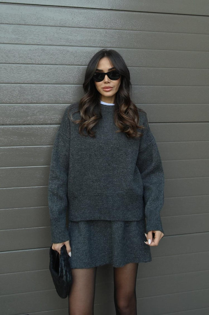 Agnès Paris | ENSEMBLE MAILLE PULL ET JUPE