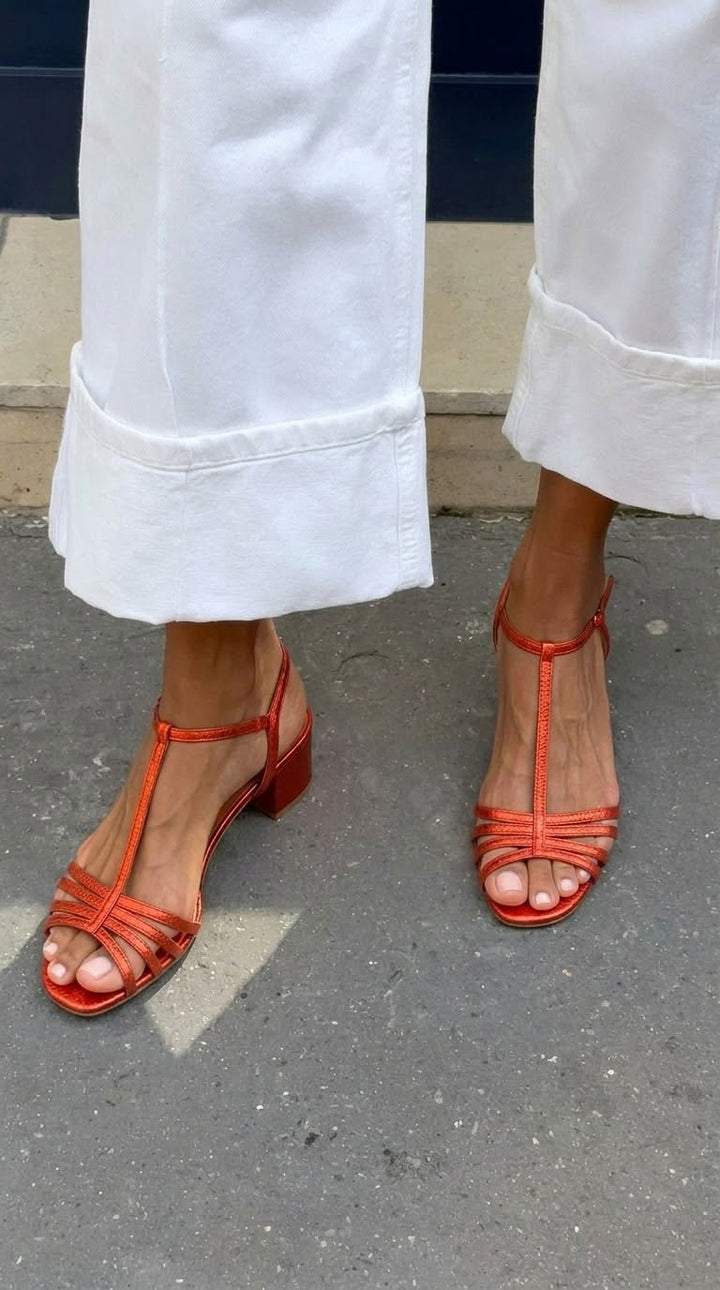 Agnès Paris | Sandales à Petit Talon Marie