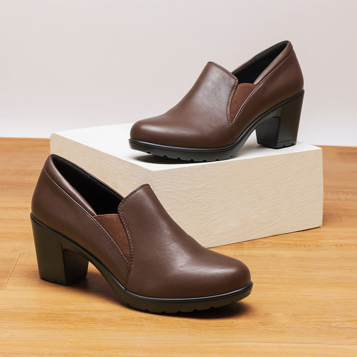 Agnès Paris | Mocassins à Talon Bloc Confort Margot
